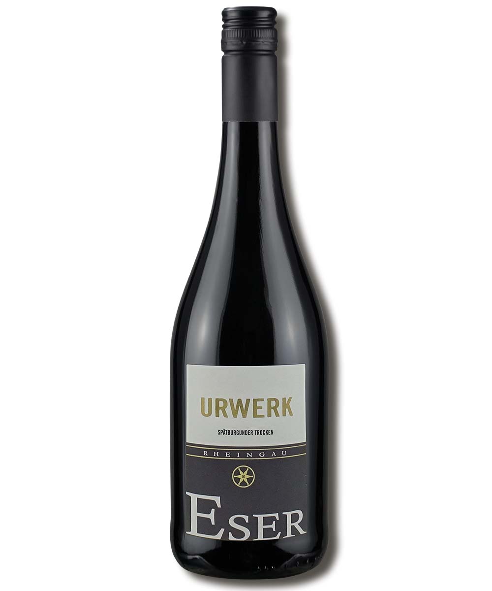 weingut brueder eser rheingau urwerk  spätburgunder rotwein trocken
