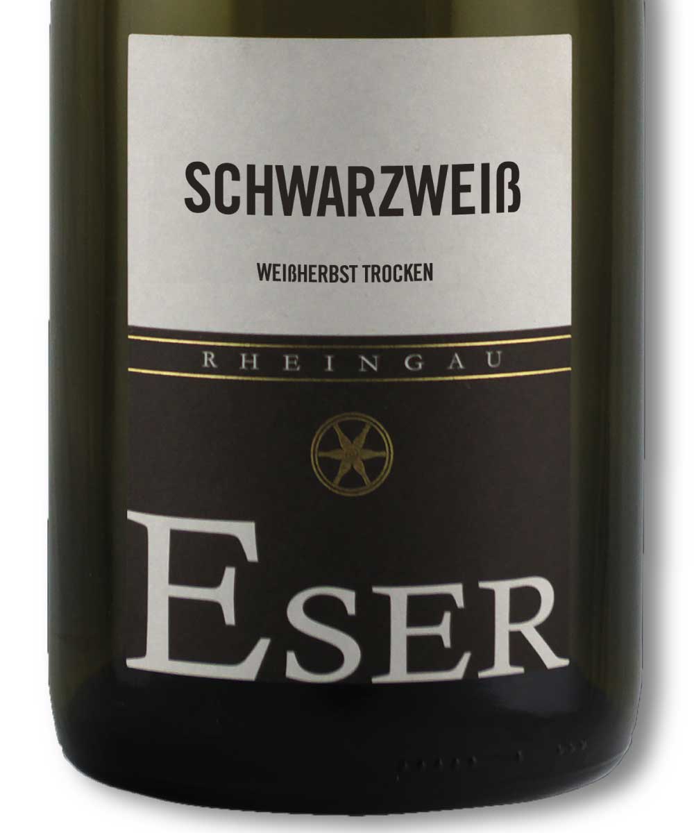 2020 | SCHWARZWEIß Spätburgunder Weißherbst Trocken - Weingut HT Eser |  Brueder Eser