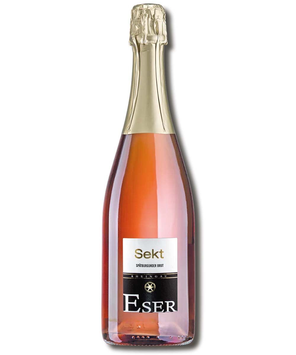 weingut brueder eser rheingau sekt rose spätburgunder brut