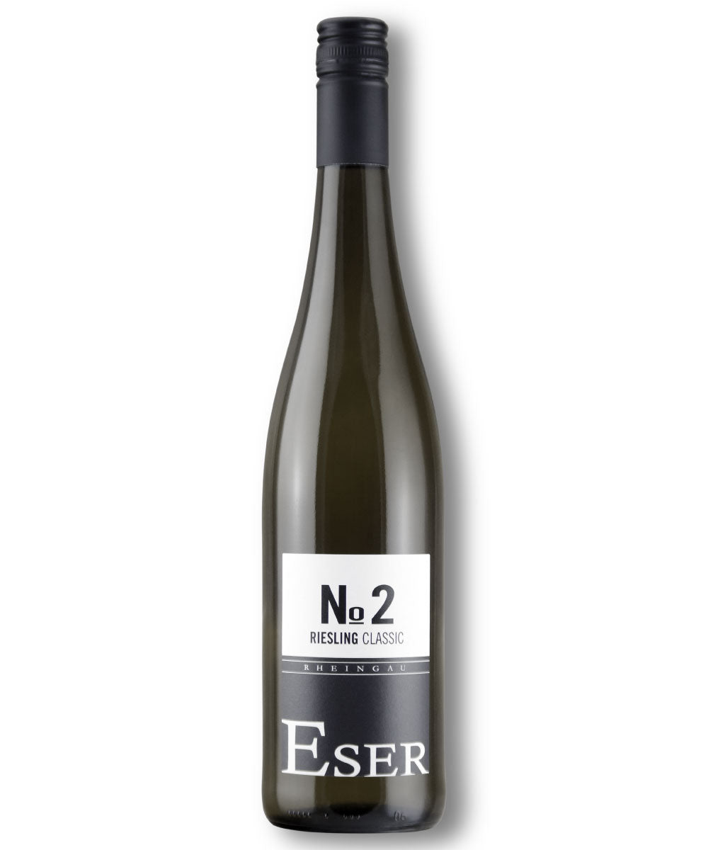 weingut brueder eser vorderetikett no2 riesling classic