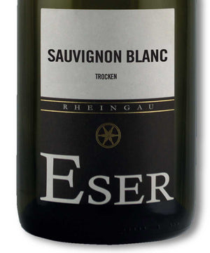 weingut brueder eser rheingau vorderetikett sauvignon blanc