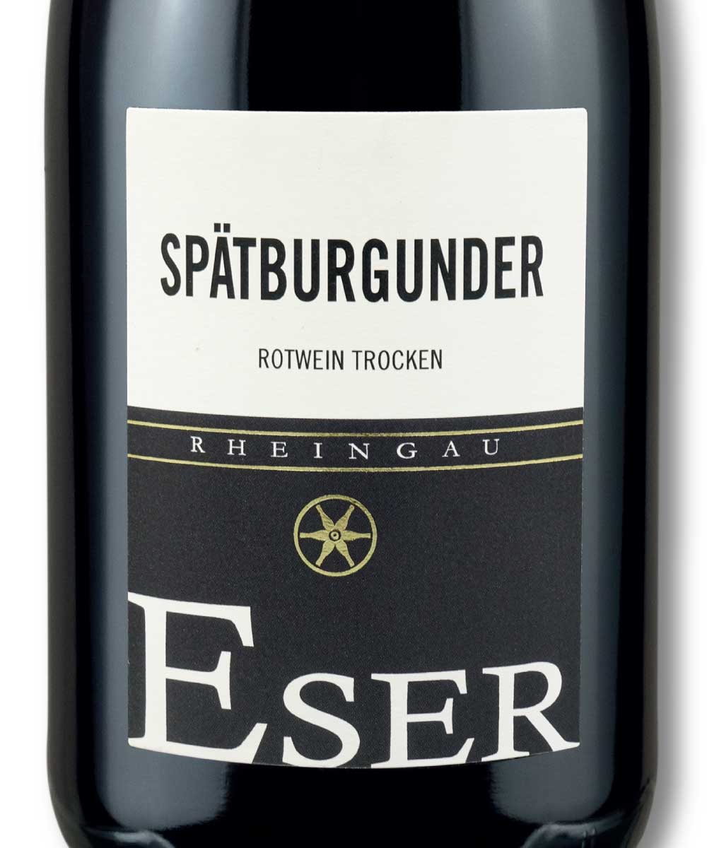 weingut brueder eser rheingau spätburgunder rotwein trocken