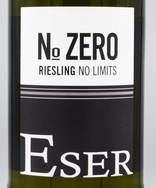 weingut brueder eser vorderetikett no zero riesling alkoholfrei